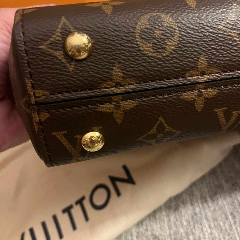 AUTHENTIC Louis Vuitton Monogram Canvas Cluny Mini - Picture 10 of 16